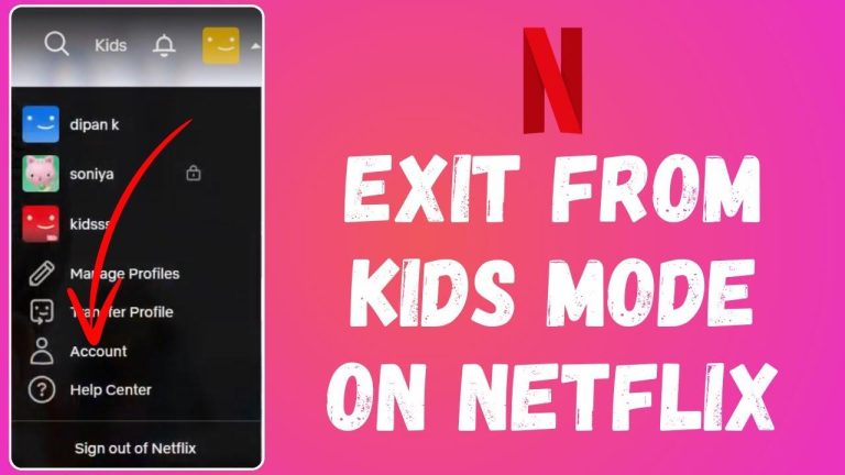 How to use Netflix Kids Mode to protect children’s viewing experience